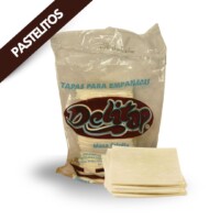 Cantidad por paquete: 60 unidades – 1 k
. Tamaño discos: 8 x 8 cm. Hojaldre / Criolla