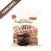 Cantidad por paquete: 5 docenas –2.1 kg.Tamaño discos: 12 cm. Masa: criolla (horno o freir)